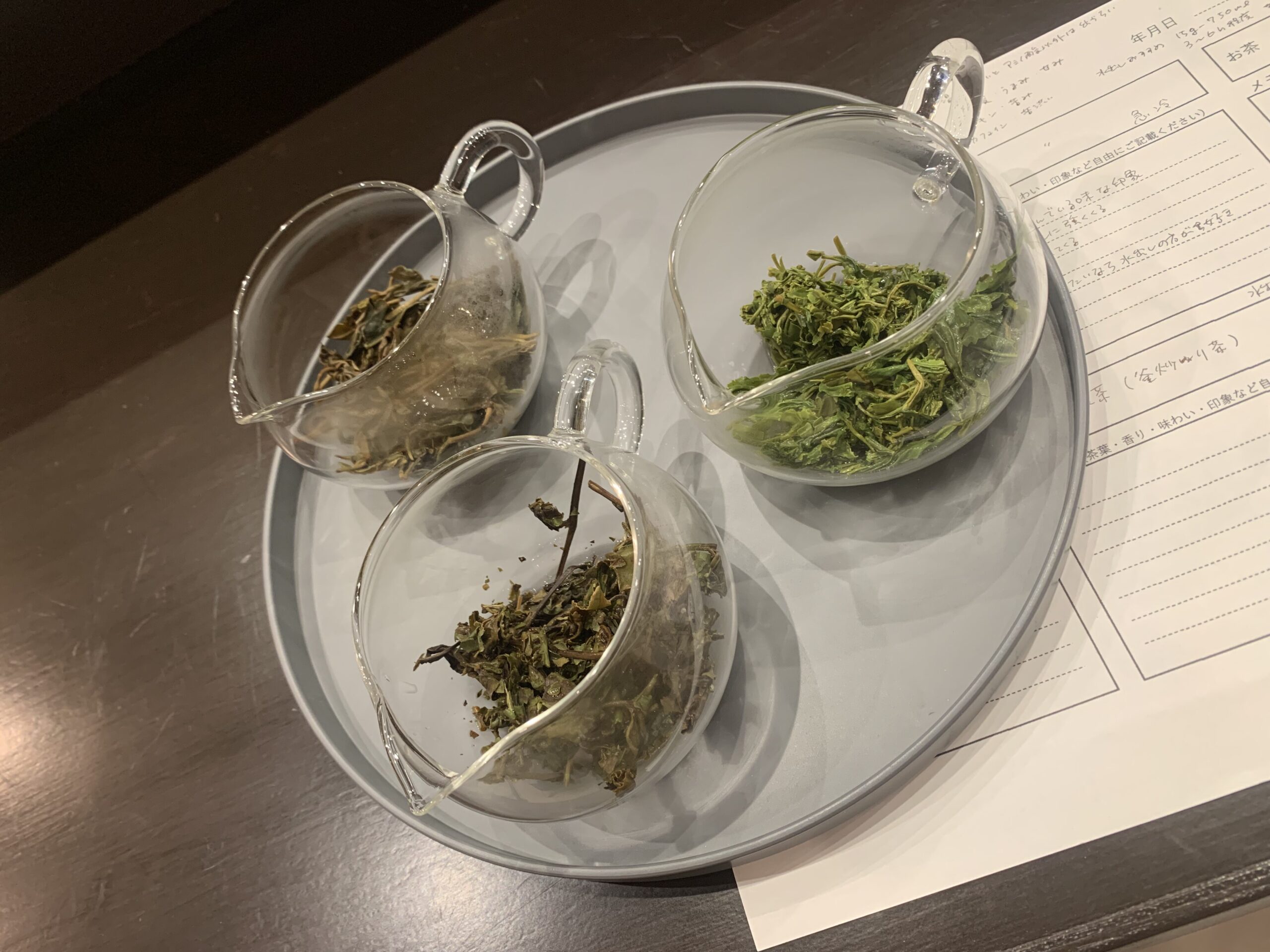 茶葉も見せてもらえます